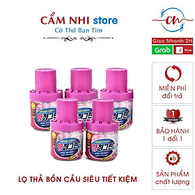 Mua LỌ THẢ BỒN CẦU HƯƠNG HOA LAVENDER HÀN QUỐC - chai thả bồn cầu