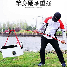 Chống cần carbon Redwolf cao cấp