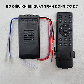 Mua Bộ Nguồn Và Điều Khiển Từ Xa Quạt Trần DC Lê Gia 6 Số - Đen