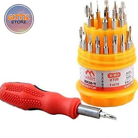 Mua Bộ Tô Vít Đa Năng 31 Món | Bộ Tua Vít 31 Chi Tiết Gồm Nhiều Tua Vít 2 Cạnh  4 Cạnh
