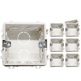 Bộ 8 Ổ Cắm Điện Gắn Tường Kèm Nắp Che SIEMENS 5TG06021CC1