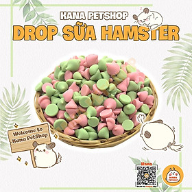 Thức Ăn Cho Hamster Drop Sữa Drop Sữa Mềm 3 Vị Thức Ăn Cho Hamster Đồ Ăn Dặm Dành Cho Hamster,Sóc Bay ÚC, Sóc