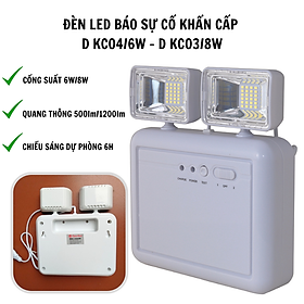 Đèn Led Báo Sự Cố Khẩn Cấp Sothing 6W/8W D KC04/6W - D KC03/8W- Hàng Chính Hãng