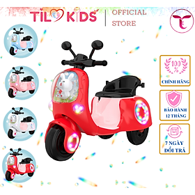 Xe máy điện cho bé TILO KIDS TLK-6468 có đèn nhạc siêu dễ thương