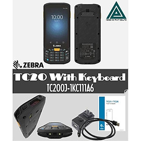 Mua Máy Quét Mã Vạch Zebra TC20 With Keyboard - HÀNG CHÍNH HÃNG