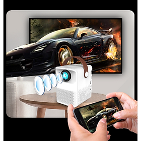 Mua Máy Chiếu Mini BeeCube X8 Max - Độ phân giải Full HD 1080P - Máy chiếu 4k  sử dụng cho điện thoại