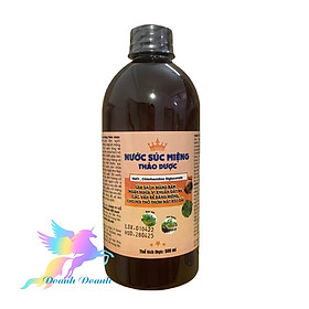 Nước súc miệng thảo dược Kingphar 500ml