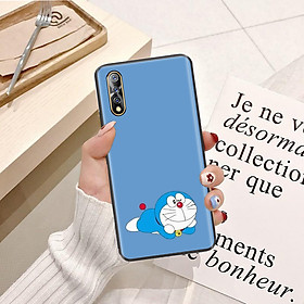 Ốp lưng điện thoại Vivo S1 viền silicon dẻo TPU hình Doremon Vui Nhộn - Hàng chính hãng