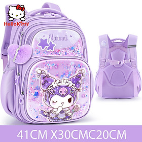 Ba lô KUROMI - CIN học sinh cấp 1 bảo về cột sống cho bé - BEE GEE HS1321