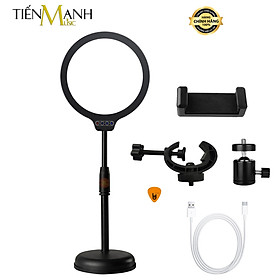 Mua  Loại Tốt  Đèn Livestream Kiêm Giá Đỡ Điện Thoại ZQ-02 LED Đổi 3 Màu ZQ02 Hàng Chính Hãng - Kèm Móng Gẩy DreamMaker