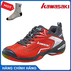 Giày cầu lông Kawasaki K526 chuyên nghiệp dành cho nam và nữ - Tặng kèm tất thể thao Bendu chính hãng màu bất kỳ
