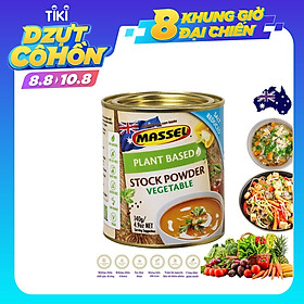 Hạt nêm Massel 100% không bột ngọt 168gr - Vị Rau Củ (Mẫu mới)