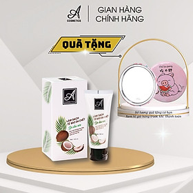 Muối tẩy tế bào chết da mặt Sợi dừa non Acosmetics - Giúp làm sạch da mặt và làm mờ thâm sạm