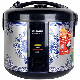 Nồi cơm điện nắp gài Sharp KS-19TJV 1.8 lít ( màu ngẫu nhiên) - Hàng chính hãng