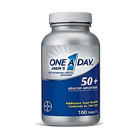 One A Day Men’s 50+ Multivitamins, Supplement with Vitamin A, Vitamin C, Vitamin D, Vitamin E and Zinc for Immune Health Support*, Calcium & More, 175 Count