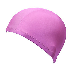 Nón Bơi Trơn Polyester