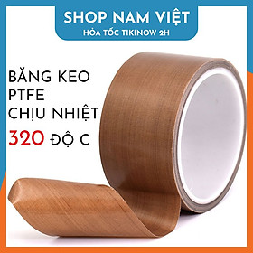 Băng Keo Teflon PTFE Chịu Nhiệt Cao, Chống Dính, Chống Hóa Chất