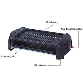 Vỉ Nướng Điện Philiger PLG-6068 - Hàng Chính Hãng