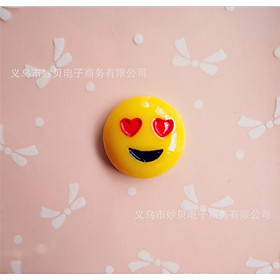 Charm emotion biểu cảm mặt cười dễ thương cho các bạn trang trí vỏ điện thoại, làm Jibbitz, DIY