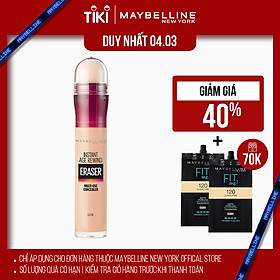 Bút Cushion Che Khuyết Điểm Đa Năng Instant Age Rewind Eraser Multi-use Concealer Maybelline New York 6ml