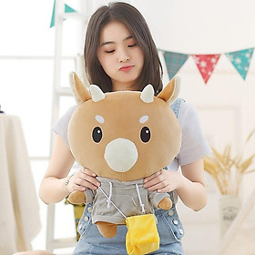 Thú Nhồi Bông Bò Chăm Chỉ Đáng Yêu (30CM--->100CM)