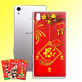 Ốp lưng dẻo cho điện thoại Sony Xperia Z5 - 01151 7972 PHUC04 - Tặng bao lì xì Cung Chúc Tân Xuân - Hàng Chính Hãng