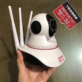 Mua Camera Giám Sát IP Wifi Yoosee 3 Râu 3.0 Camera Full HD Báo Động Chống Trộm hàng chính hãng