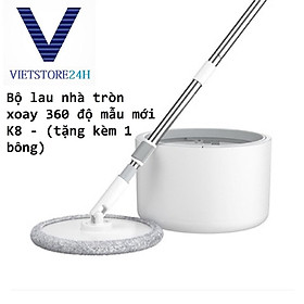 Mua Bộ lau nhà tròn xoay 360 độ mẫu mới K8