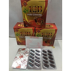 10B With Gingseng Hộp 100 viên nang