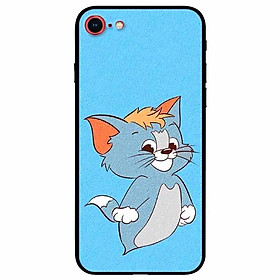 Ốp lưng dành cho Iphone 7 , 8 mẫu Thần Mèo Nền Xanh