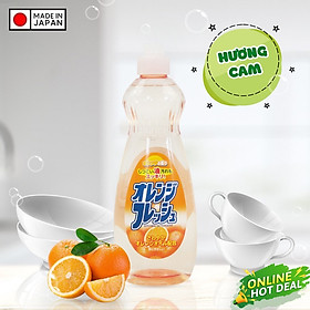 Nước rửa chén bát thiên nhiên, không hại da tay Nhật bản chính hãng