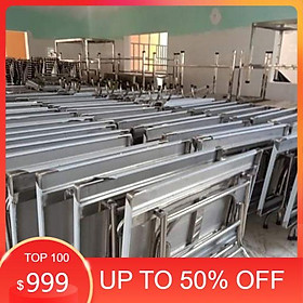 Mua Bàn Vuông 70x1m2 Cao 75Cm 100% inox cao cấp (đủ kích thước)