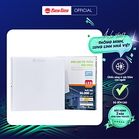 Mua Đèn LED ốp trần vuông Rạng Đông model LN12 220x220/22W