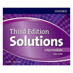 [Download Sách] Solutions (3E) Intermediate Class Audio CDs