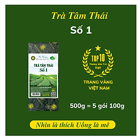1kg trà xanh tâm thái số 1 chè thái nguyên 10 gói 100g trà tân cương đặc biệt 1kgs1