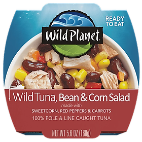 Salad đậu ngô cá ngừ đại dương Albacore Tuna Wild Planet