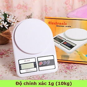 Cân điện tử cân nhà bếp cân tiểu ly Electronic Kitchen Scale 10kg SF 400