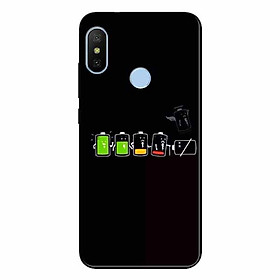 Ốp lưng in cho Xiaomi Mi A2(6x) Cạn Pin