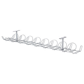 IKEA SIGNUM Cable trunking horizontal, silver-colour, 70 cm