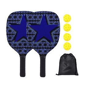 Pickleball Paddles Set of 2 with Storage Bag Pickle Ball Racquets for Indoor Outdoor