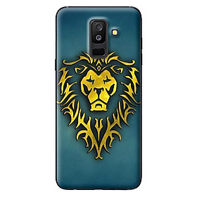 Ốp lưng cho Samsung Galaxy A6 Plus 2018 sư tử 2 - Hàng chính hãng