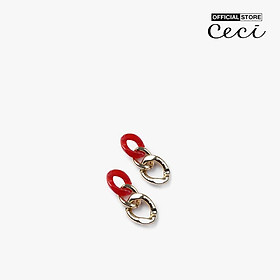 CECI - Khuyên tai nữ chuỗi mắc xích 3 vòng độc đáo CC1-02000159