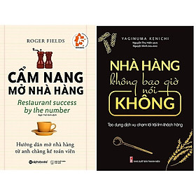 [Tải ebook] Cẩm Nang Mở Nhà Hàng + Nhà Hàng Không Bao Giờ Nói Không PDF