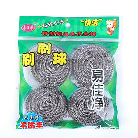 Mua Combo 4 miếng chà xoong  chùi xoong nồi chảo