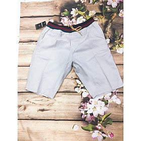 quần short kaki lưng thun nam cao cấp