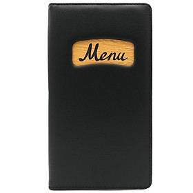 Sổ Da Menu Trung 20 Lá 209 - Màu Đen