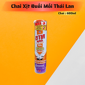 Hình ảnh Chai Xịt Diệt MỐI MỌT, Kiến, Gián và các loại côn trùng (hương Valender) - Nhập Khẩu THÁI LAN 600ml. ARS JET TERMITE LAVENDER