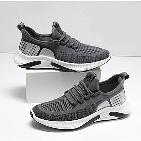 Giày Thể Thao Vải Nam Sneaker Sợi Dệt Cao Cấp Kiểu Dáng Mạnh Mẽ G172