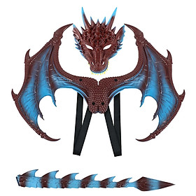 Kids Dragon Wing Tail  Set Party Costumes Accessory for Halloween Easter