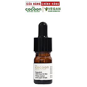 Dung dịch chấm mụn bí đao Cocoon 5ml giảm sưng to, diụ nốt mụn thuần chay